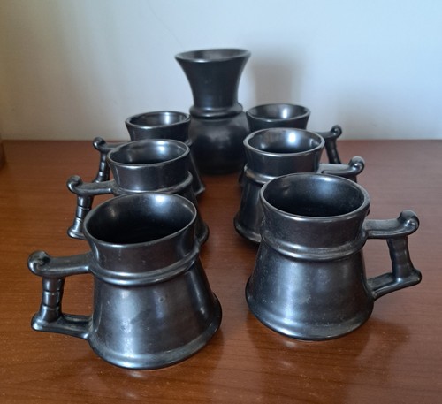 Prinknash pottery set - set, of