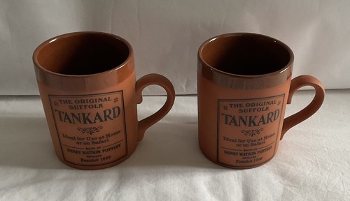 Pair henry watson pottery - of,