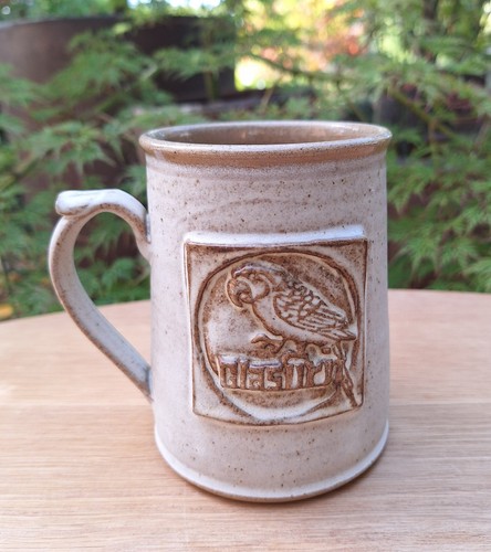 Studio pottery tankard - studio,