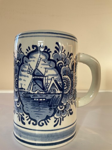 Delft blue white - &,