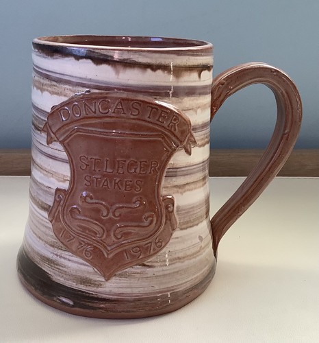 Vtg wold pottery stein tankard - stein,