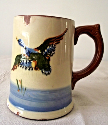 Dartmouth pottery tankard - dartmouth,