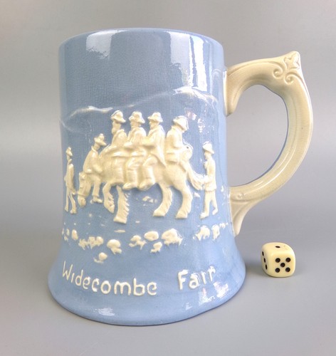 Dartmouth pottery tankard beer - pottery,
