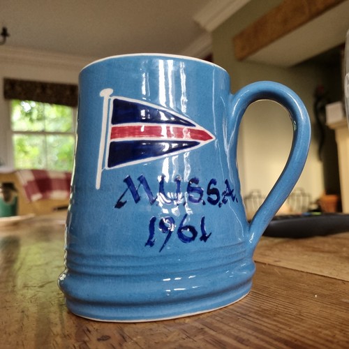Rainham pottery tankard - rainham,