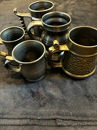 Set prinknash abbey pottery - set,