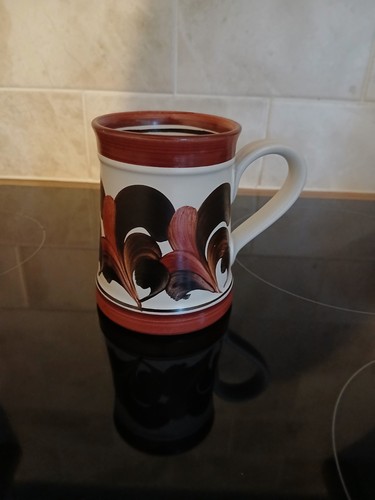 1970s denby pottery mug - pottery,