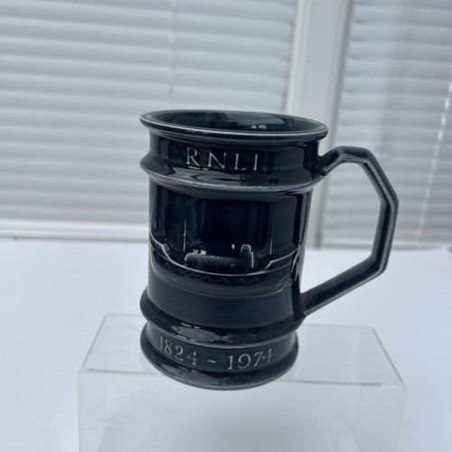 Holkham pottery blue tankard - holkham,