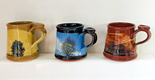 Boscastle pottery tree - boscastle,