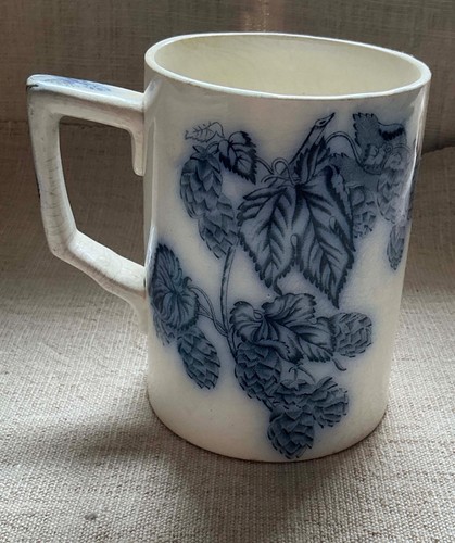 Blue white pottery - blue, 19th
