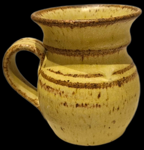 Vintage studio pottery mug - vintage,