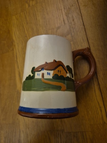 Dartmouth pottery tankard - dartmouth,