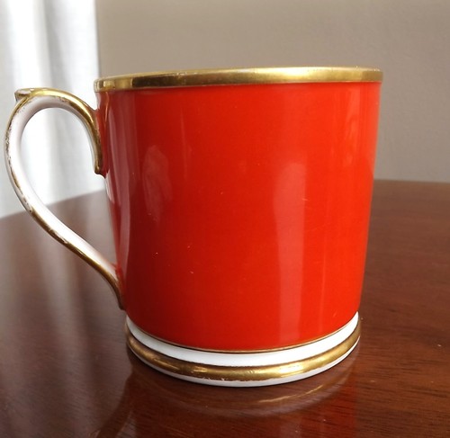 19th century staffordshire mug - staffordshire,